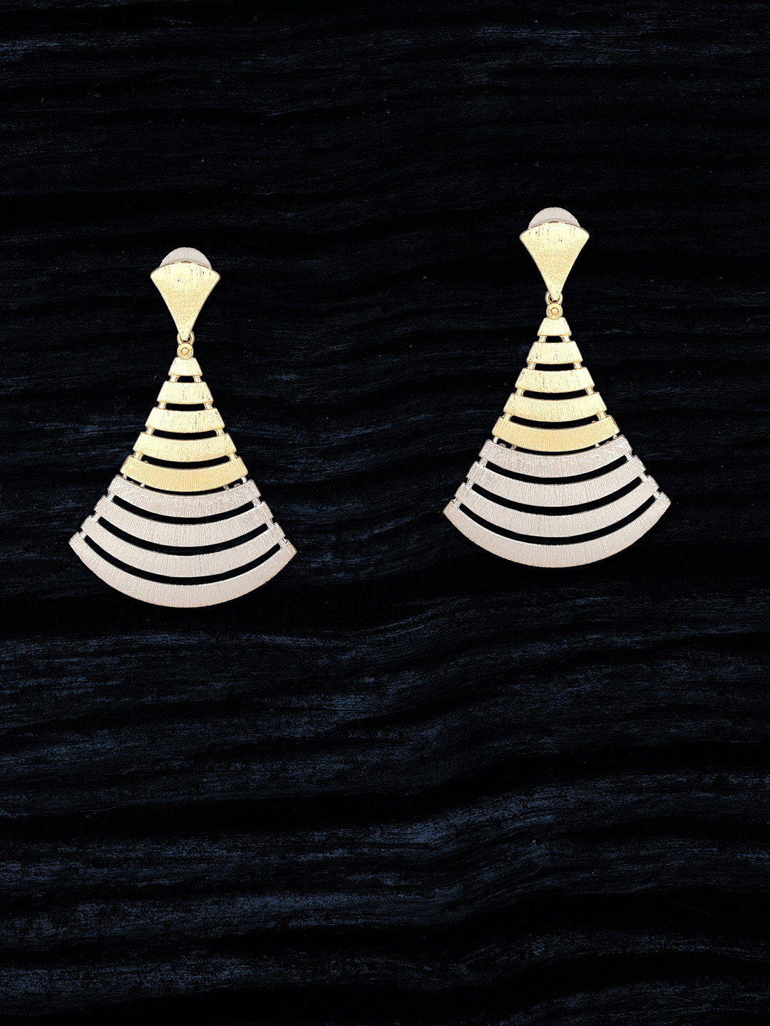 DressBerry Gold and Silver-Plated Classic Drop Earrings