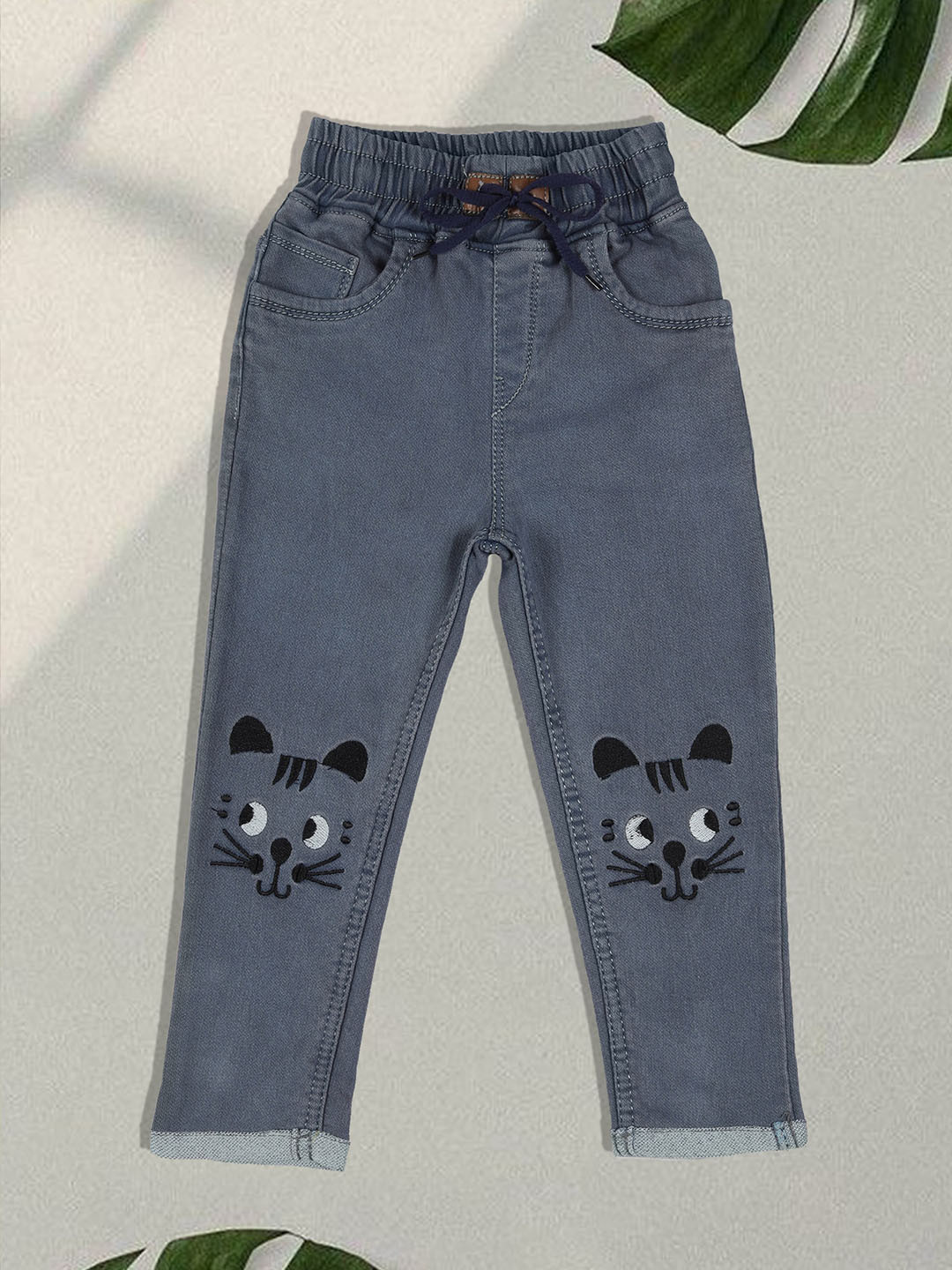 F2M Boys Slim Fit High-Rise Jogger