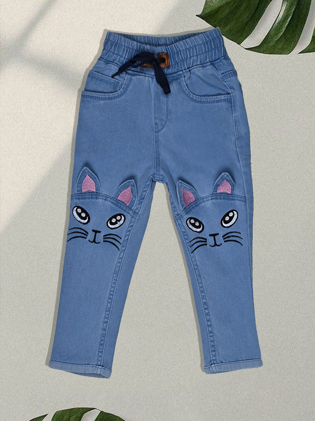 F2M Girls Slim Fit High-Rise Jogger