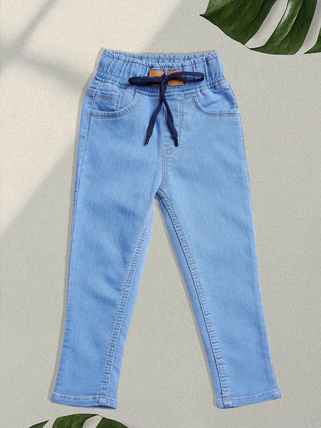 F2M Girls Slim Fit High-Rise Trousers