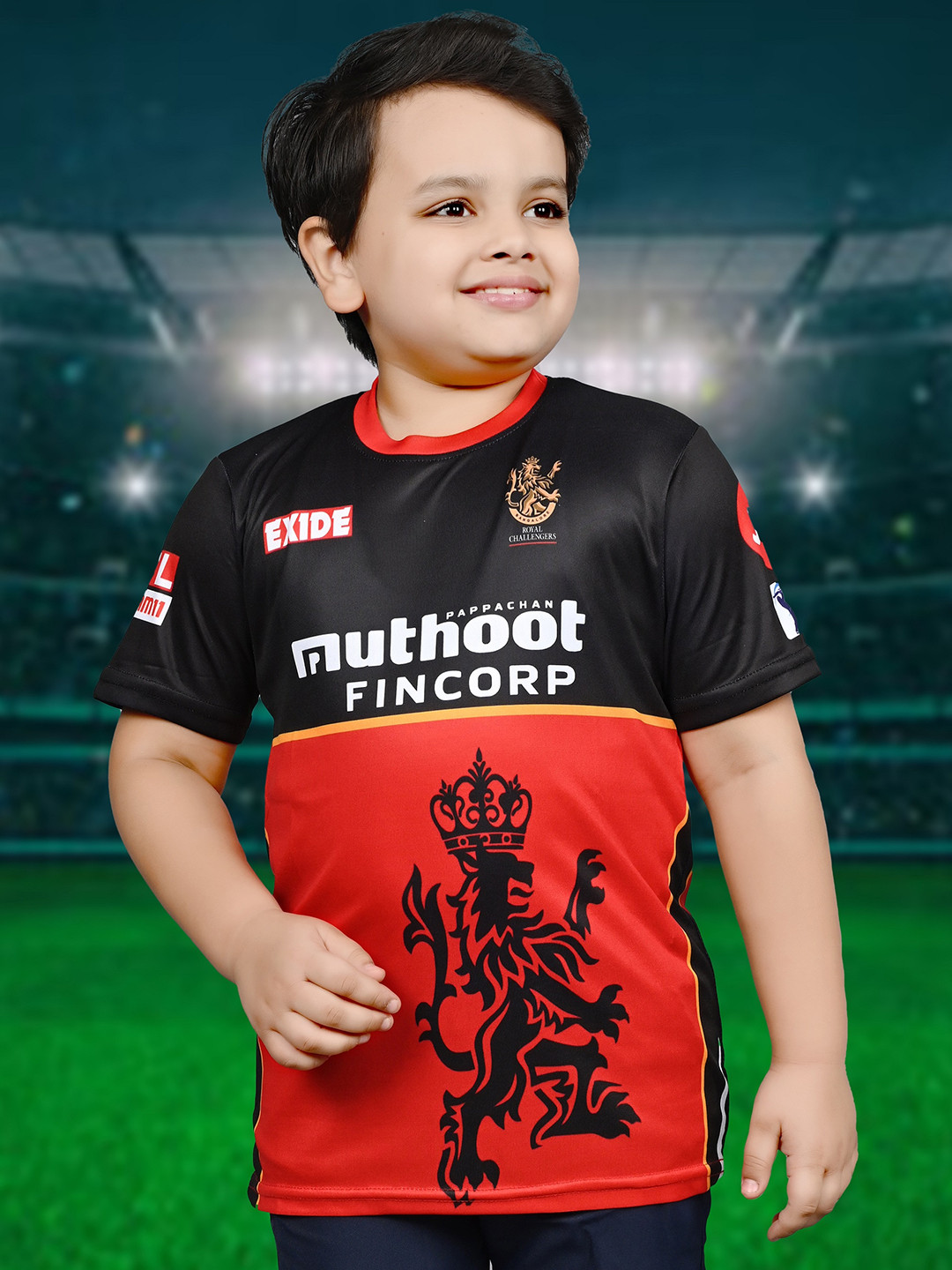 BAESD Kids Round Neck IPL Tshirt Cricket Jersey For Boys