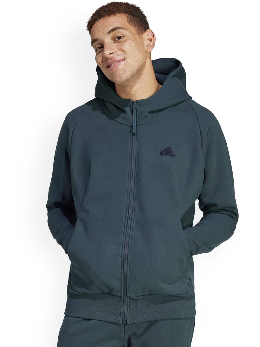 Buy ADIDAS Z.N.E. Winterized Full-Zip Hooded Track Jacket - Jackets for Men  28016878 | Myntra