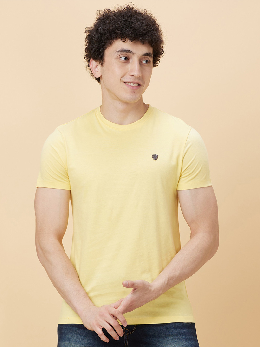 Being Human Round Neck Casual Pure Cotton T-shirt