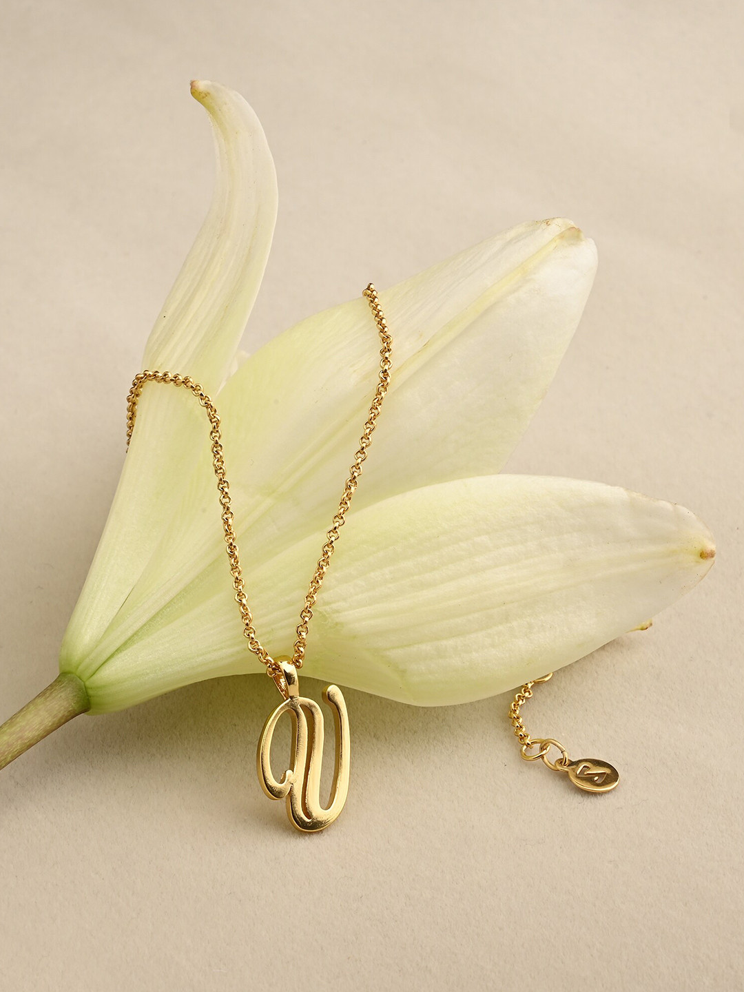 Accessorize Gold-Plated Initial-Charm Pendants With Chains