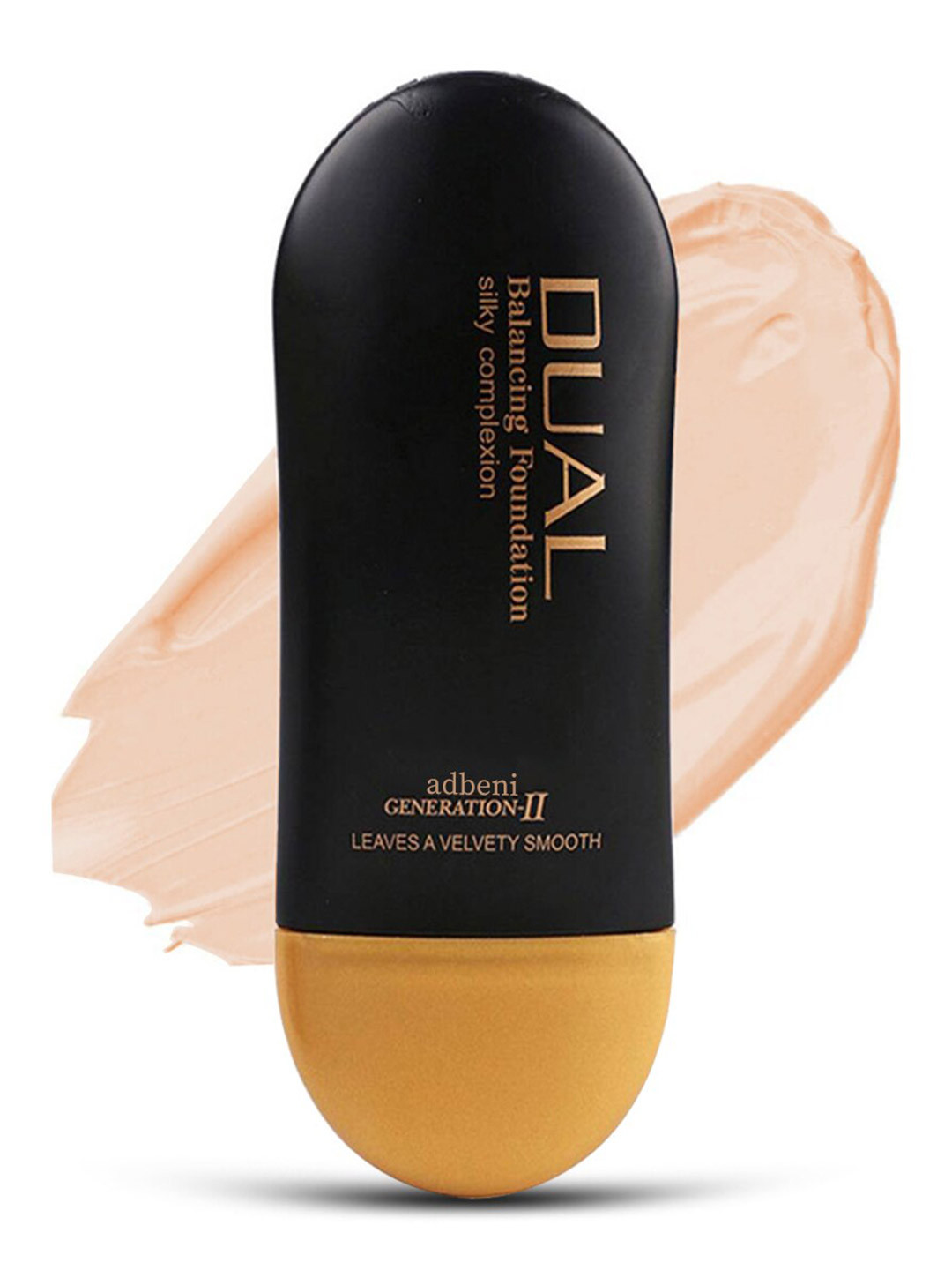 Adbeni Dual Balancing Matte Waterproof Foundation - 50ml - Shade B