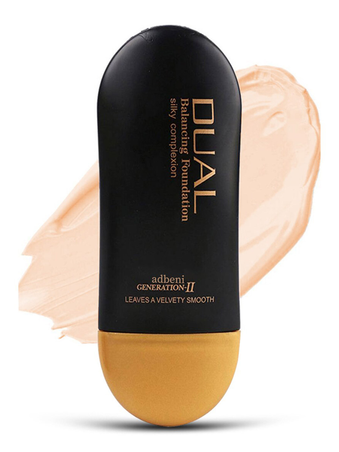 Adbeni Dual Balancing Matte Waterproof Foundation - 50ml - Shade A