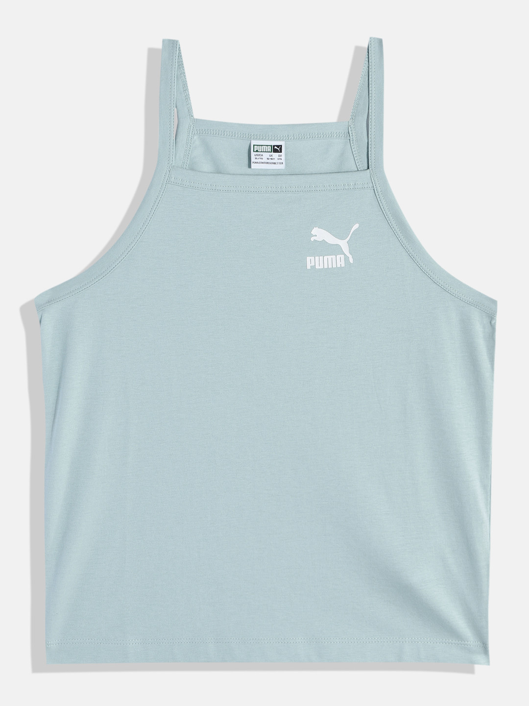 Puma Girls Classics Pure Cotton Slim Fit Tank Top
