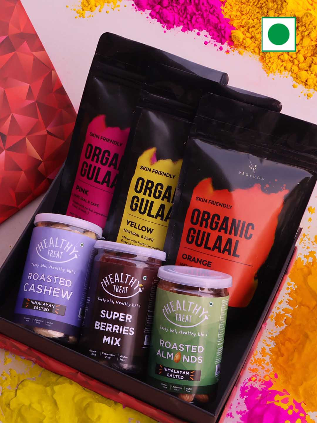 Healthy Treat Rang Relish Holi Gift Hamper - 570g