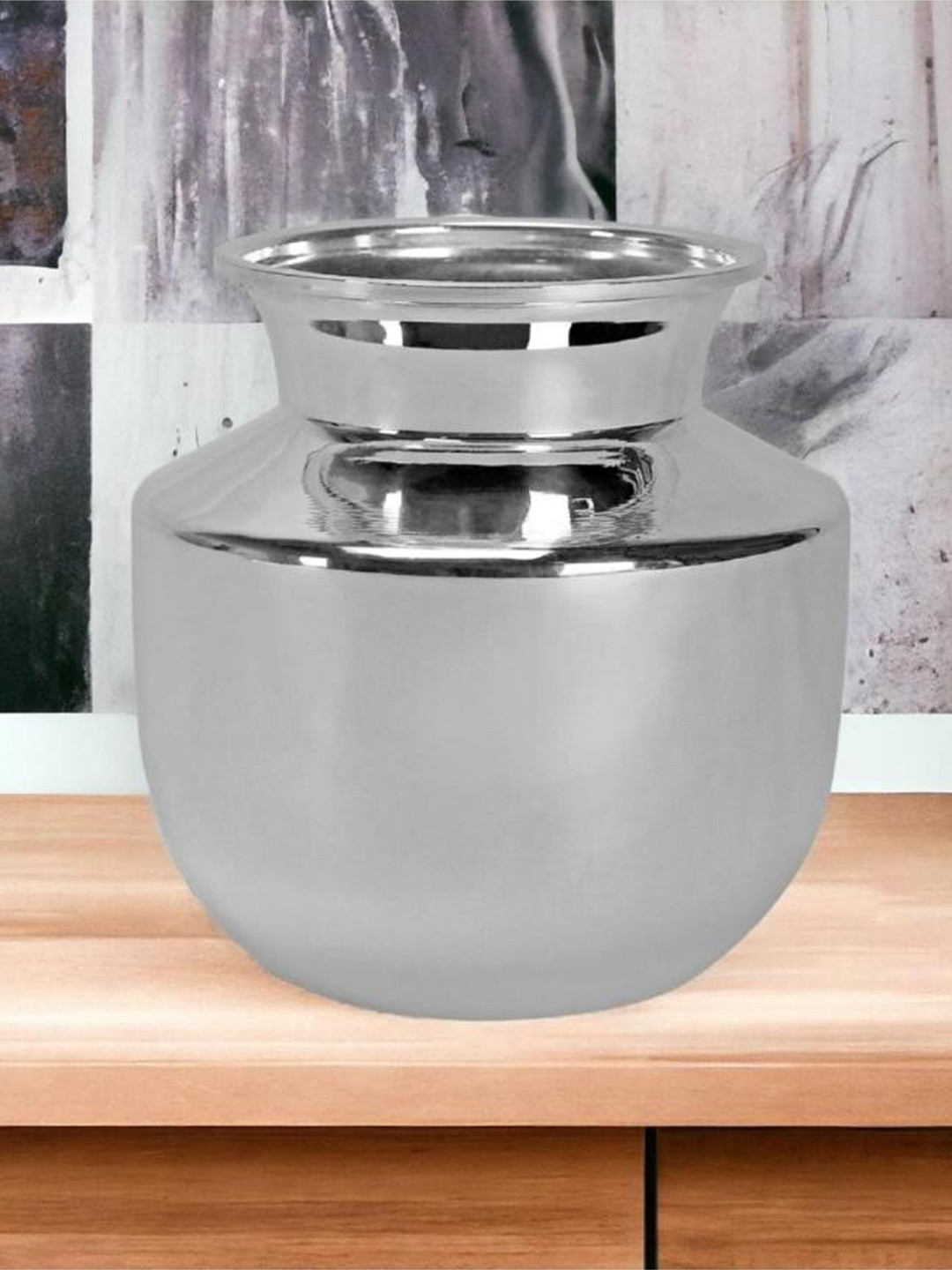 Sigaram Grey German Silver Plain Chambu