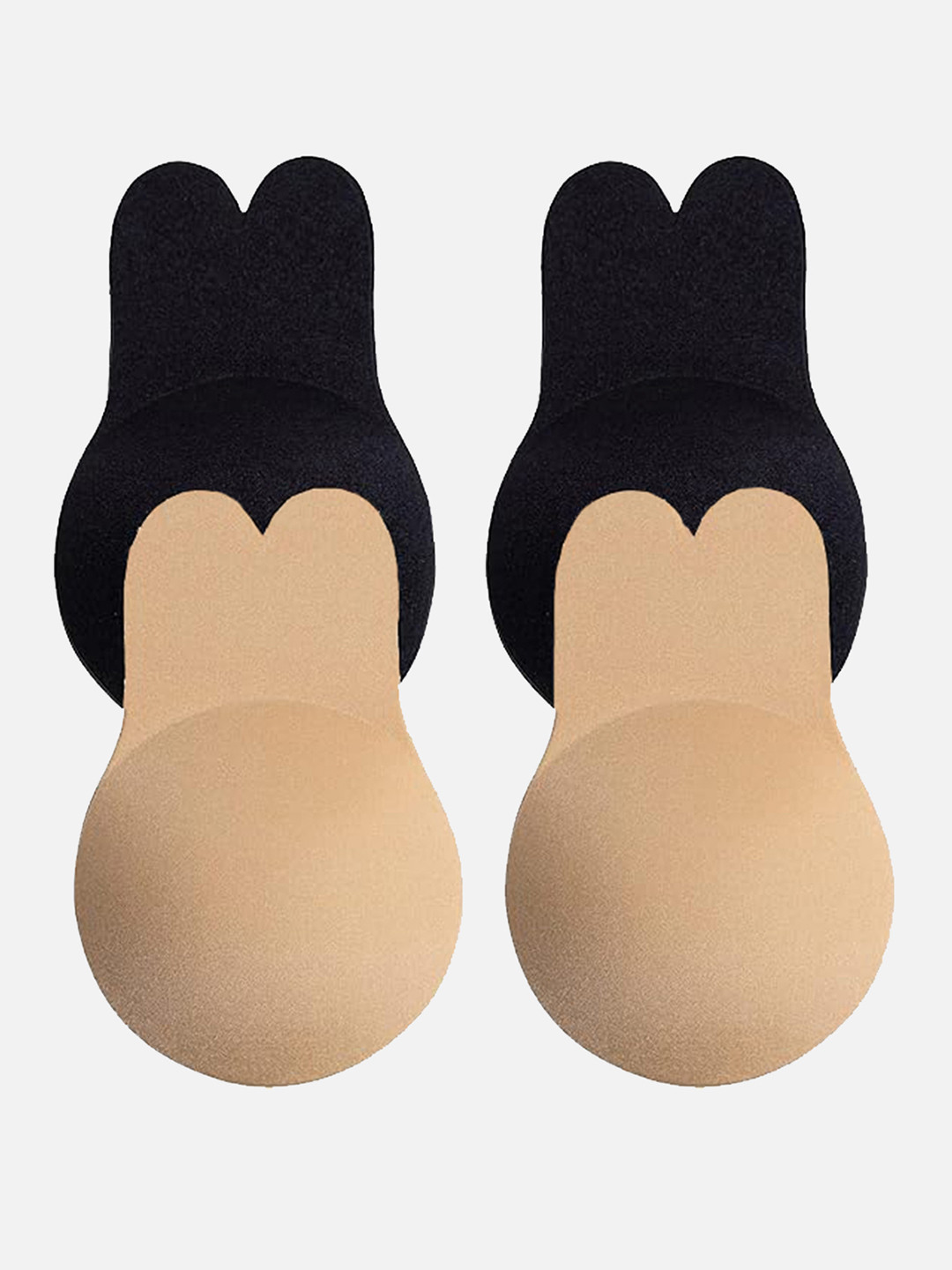 StyFun Set of 2 Padded Reusable Pushup Breast Lift Stick-On Nipple Covers