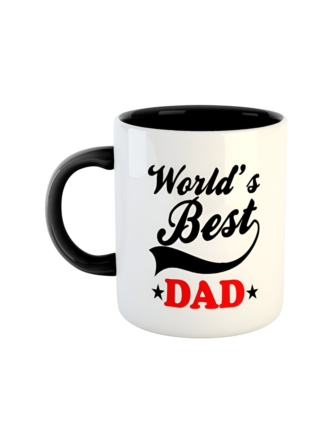 ARTBUG Shreyansh Name Personalised Black Typography Ceramic Microwave Safe Mug-350ml