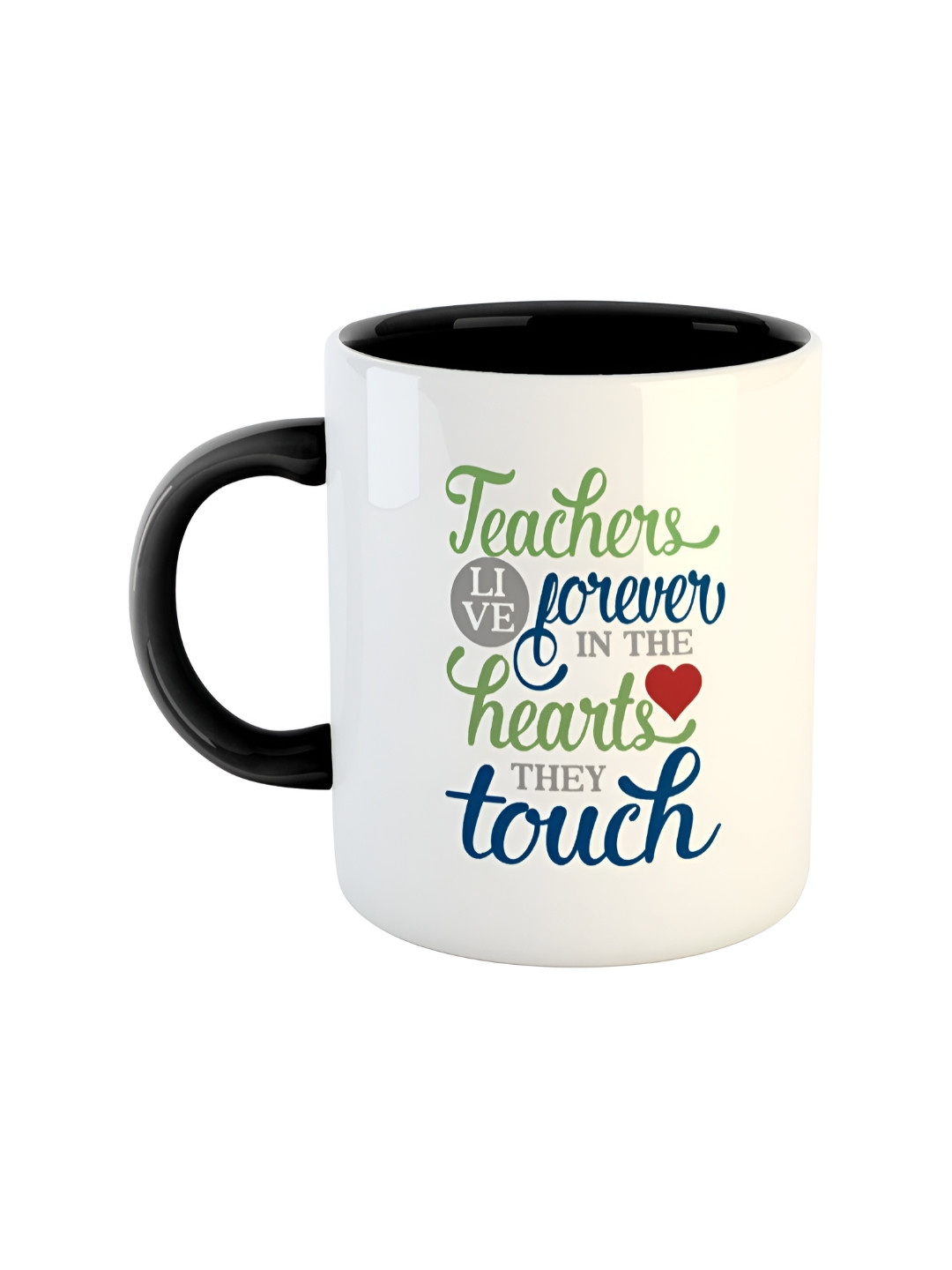 ARTBUG Omkaar Name Personalised Black Typography Ceramic Microwave Safe Mug-350ml