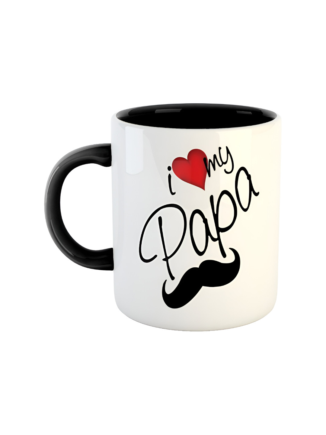 ARTBUG Amit Name Personalised Black Typography Ceramic Microwave Safe Mug-200ml