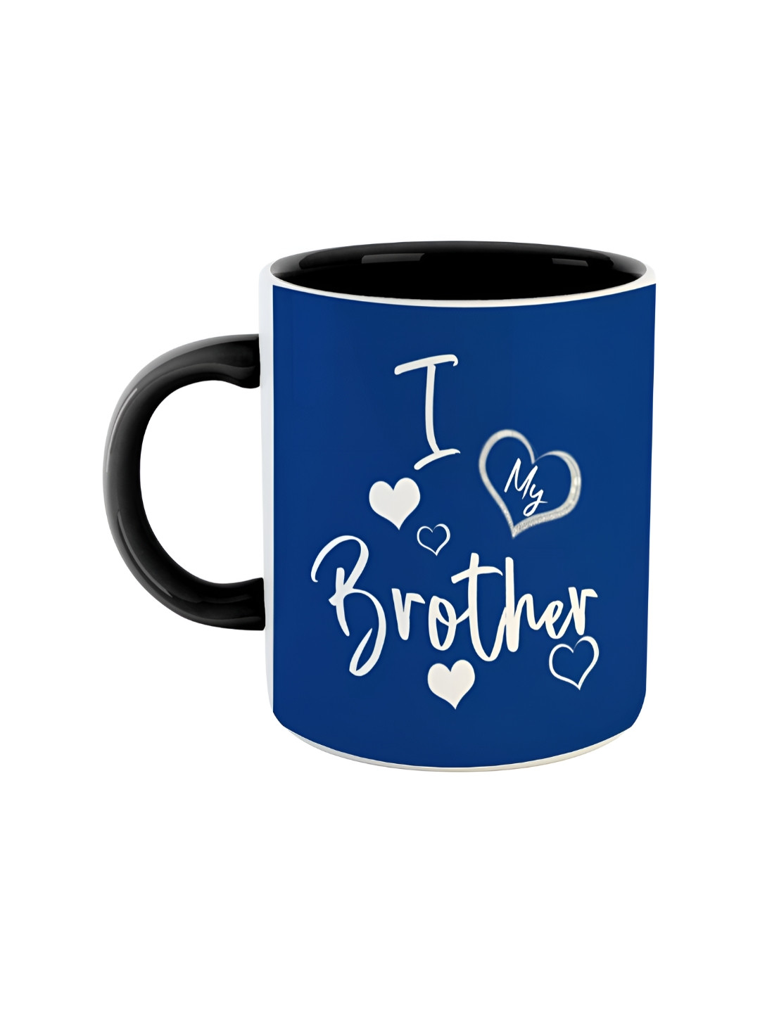 ARTBUG Ashok Name Personalised Black Typography Ceramic Microwave Safe Mug-325ml