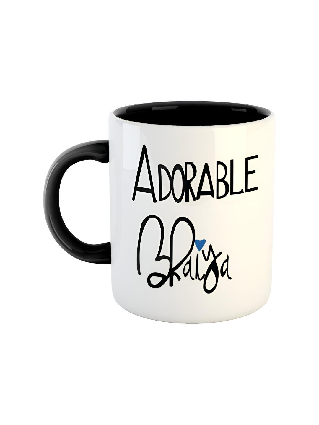 ARTBUG Hustle Hues Black Typography Ceramic Microwave Safe Mug-350ml