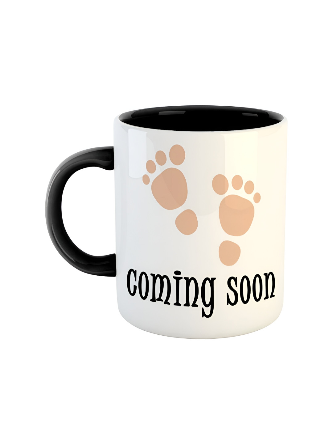 ARTBUG Amay Name Personalised Black Typography Ceramic Microwave Safe Mug-350ml