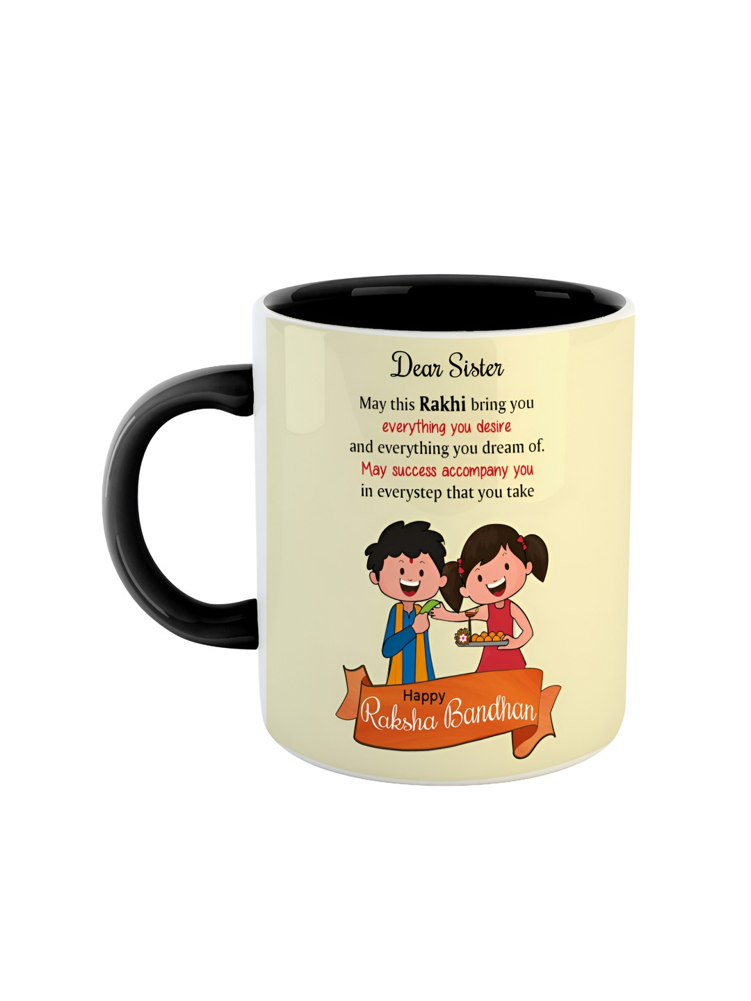 ARTBUG Onish Name Personalised Black Typography Ceramic Microwave Safe Mug-350ml