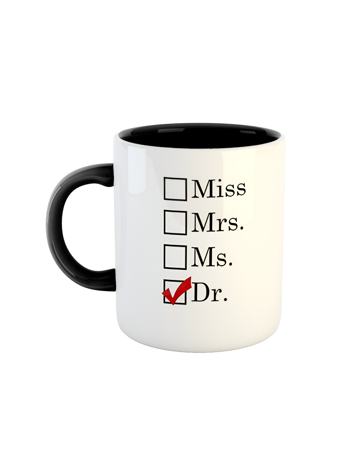 ARTBUG Tere Jaisa Yaar Kaha Black Typography Ceramic Microwave Safe Mug-350ml