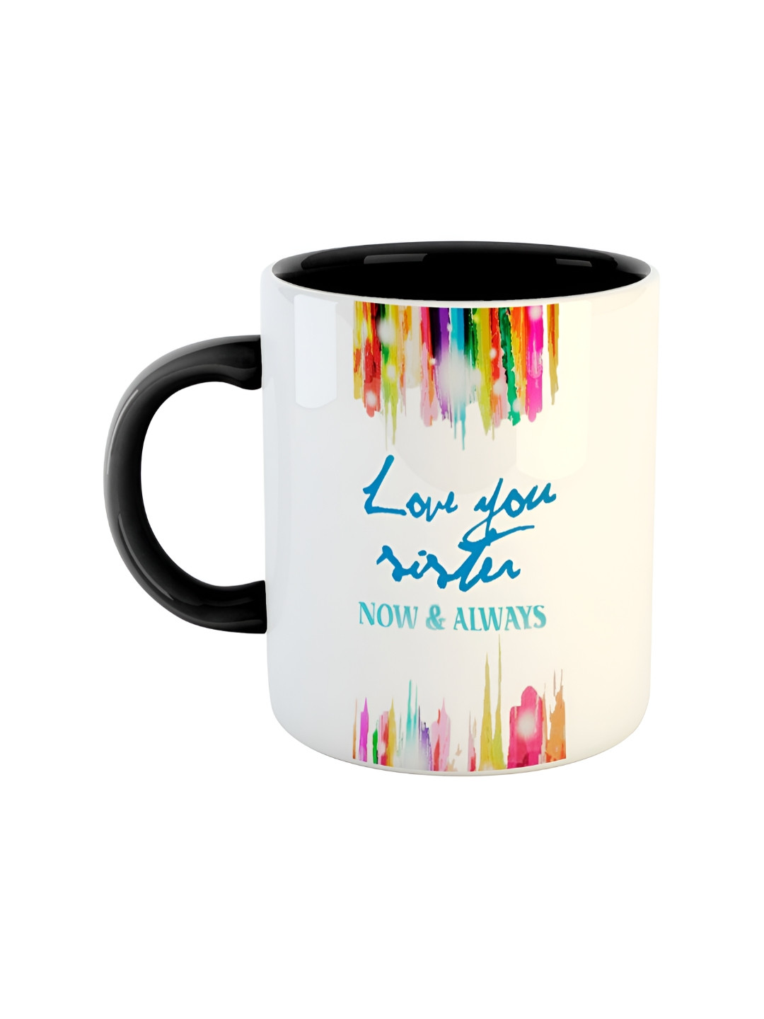 ARTBUG Wolds Best Nana Ever Black Typography Ceramic Microwave Safe Mug-350ml