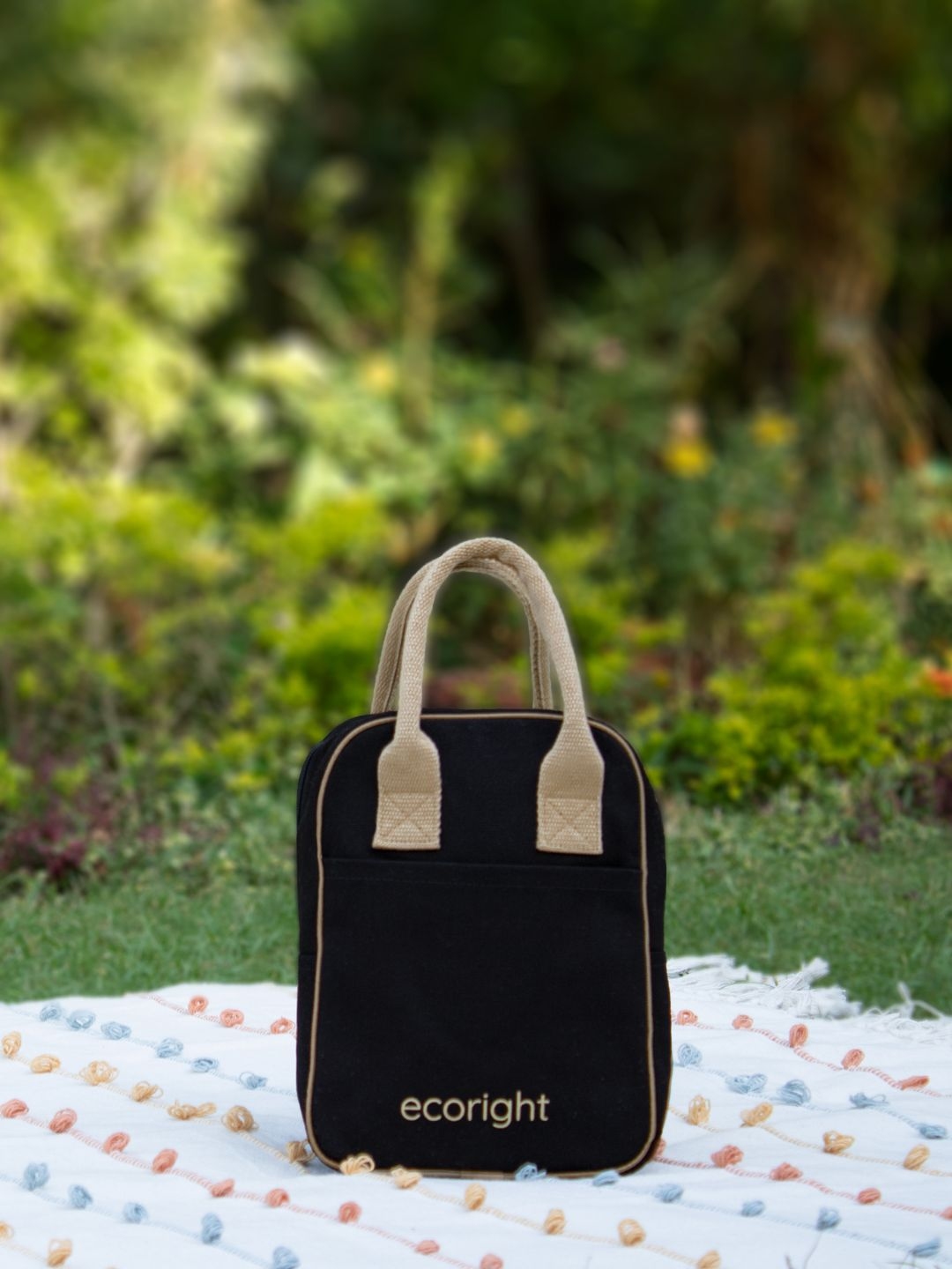 Buy EcoRight Insulated Canvas Lunch Bag Travel Accessory for Unisex 28054370 Myntra