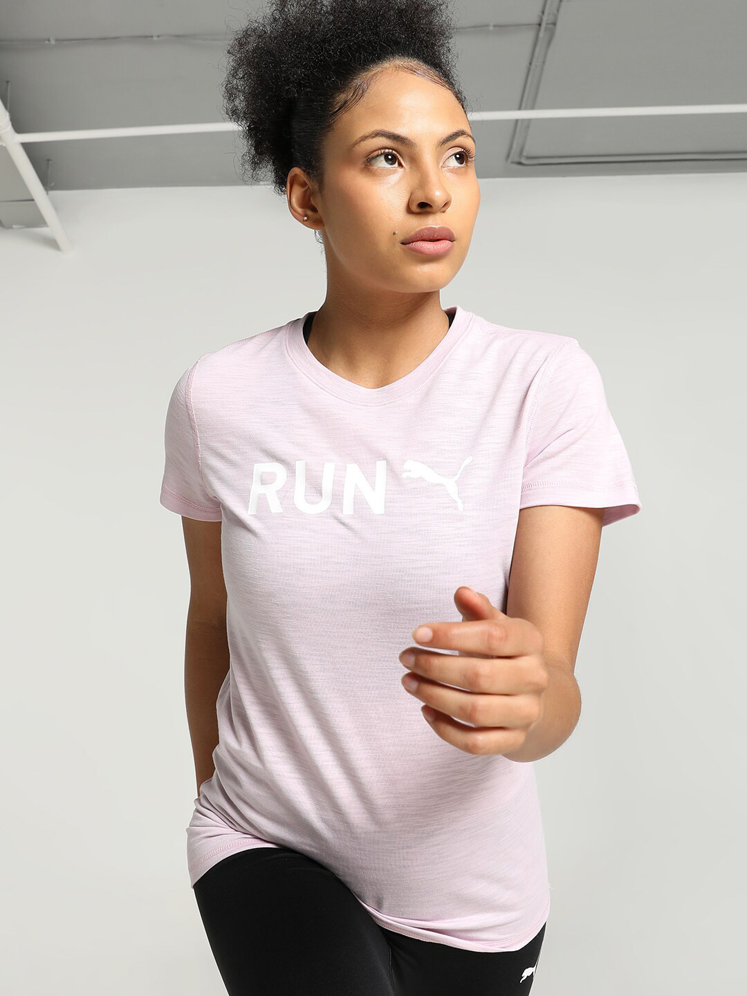 Puma RUN PUMA Graphic Printed Running T-Shirt