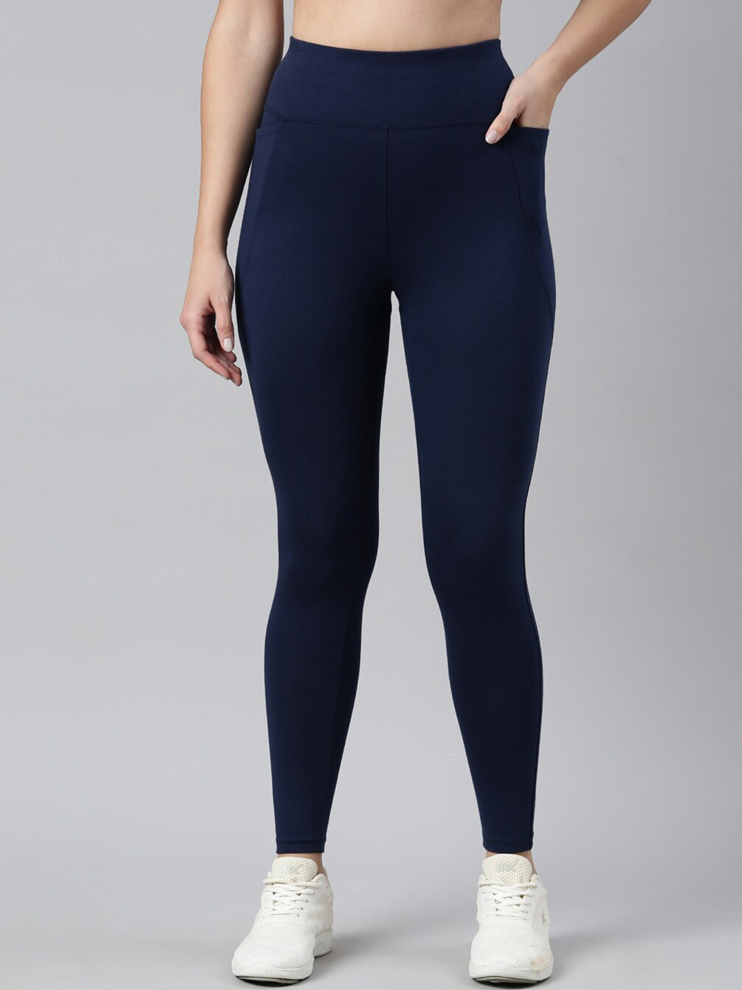 Go Colors Women High-Rise Ankle-Length Tights