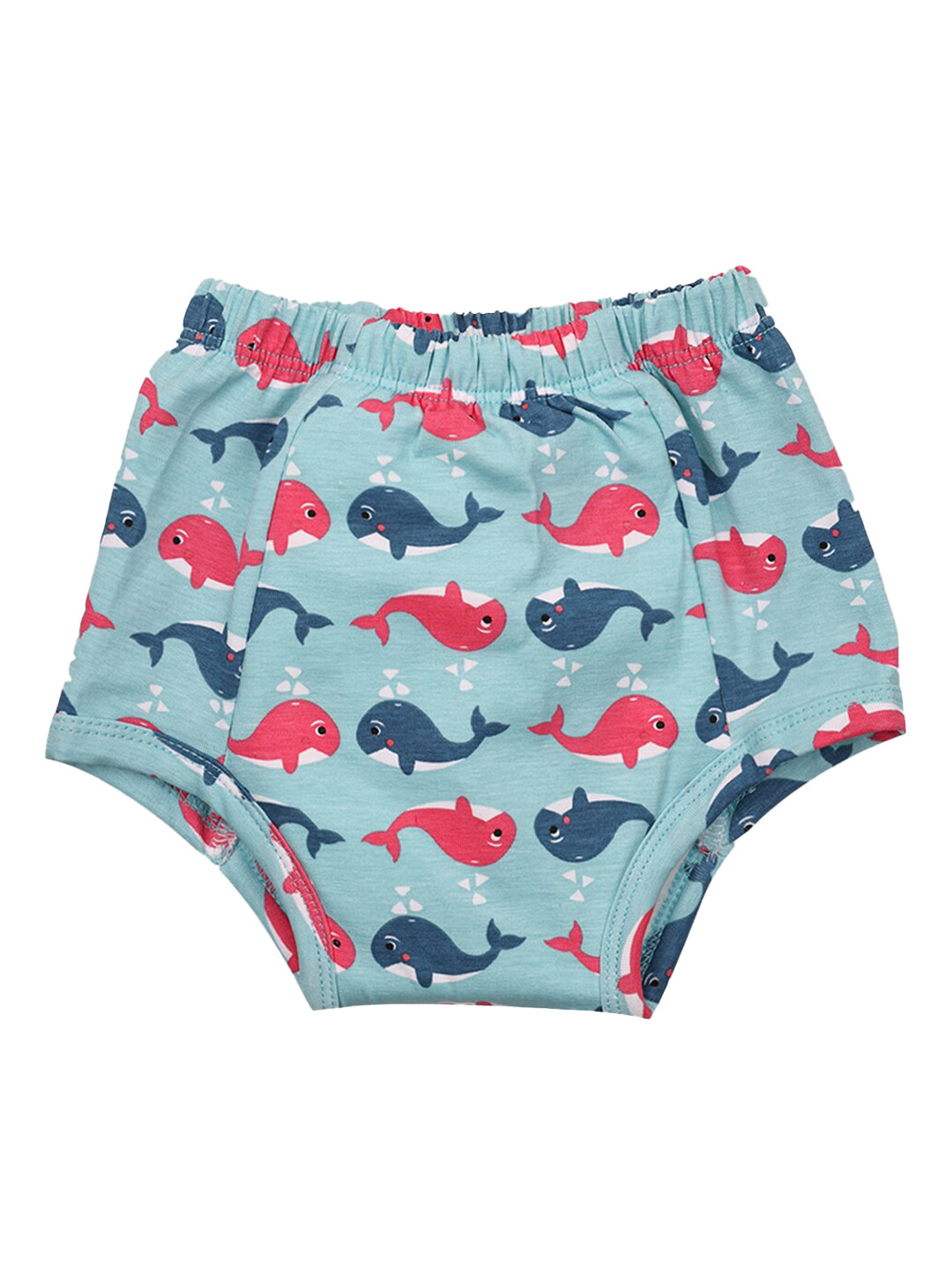Moms Home Fish Cotton Baby Padded Underwear