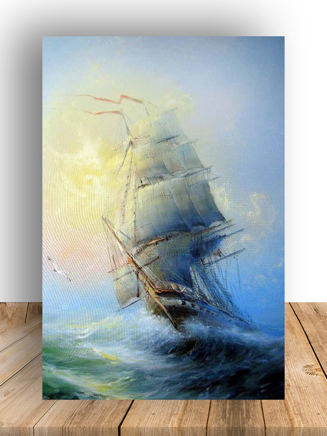 British Terminal Boats and Sea Paper Wall Rectangle Photographs Wall Art - 24 x 18In