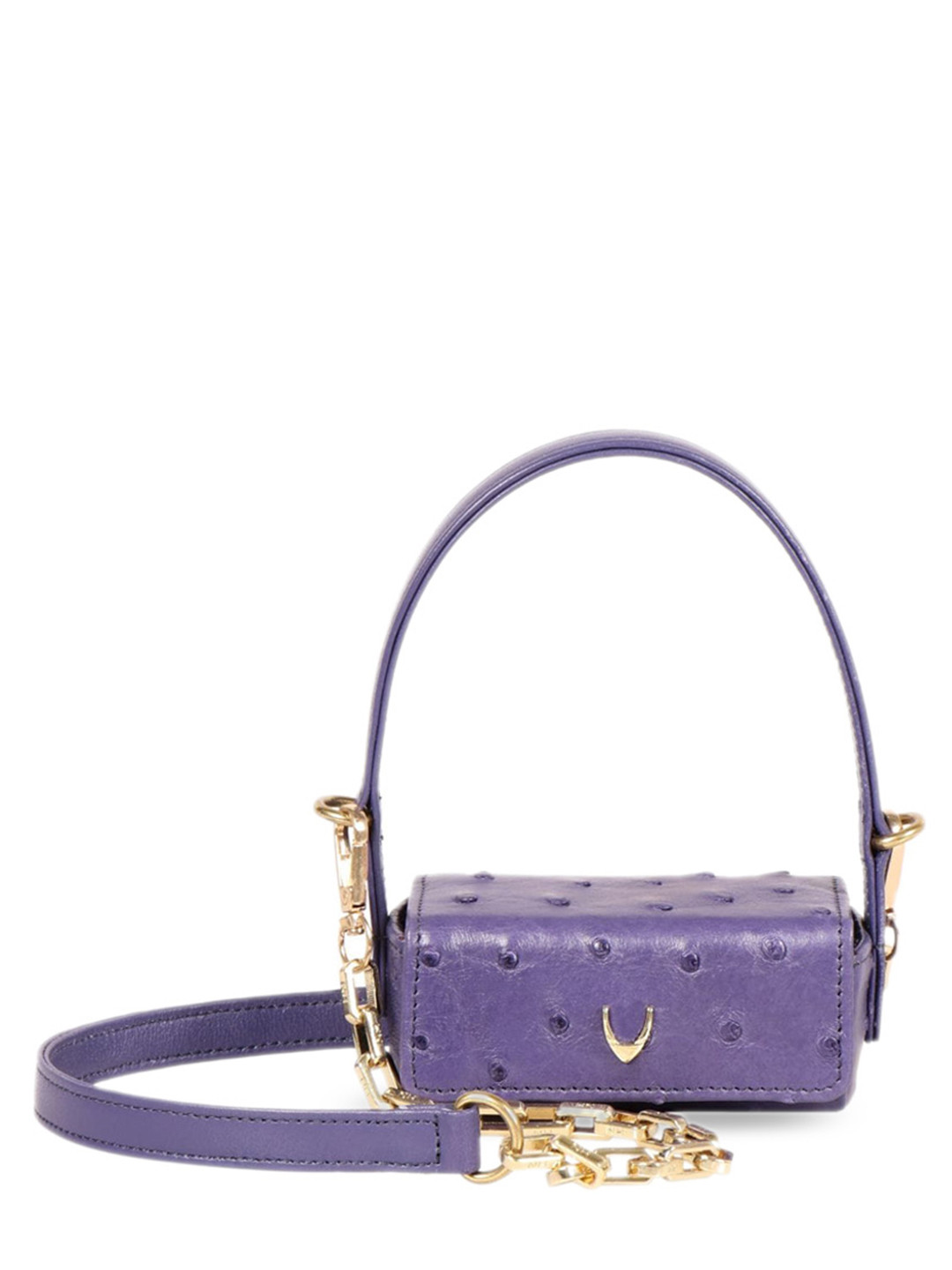 Hidesign BARTOLI 01 Textured Leather Small Structured Lipstick Purse