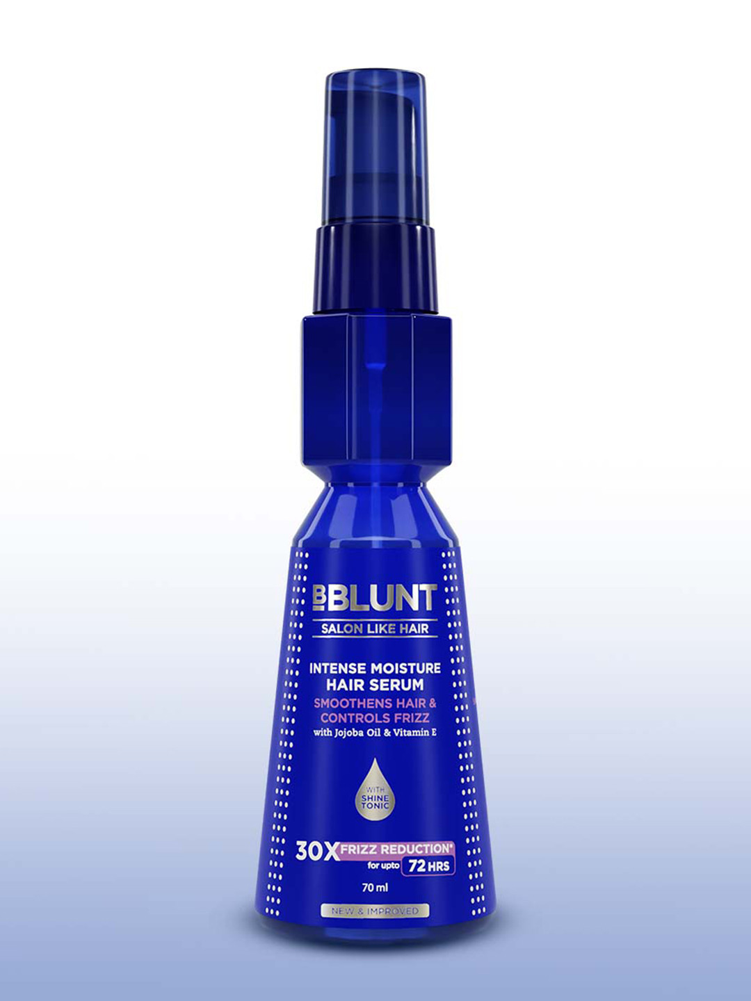 BBLUNT Intense Moisture Hair Serum with Vitamin E & Jojoba Oil - 70 ml