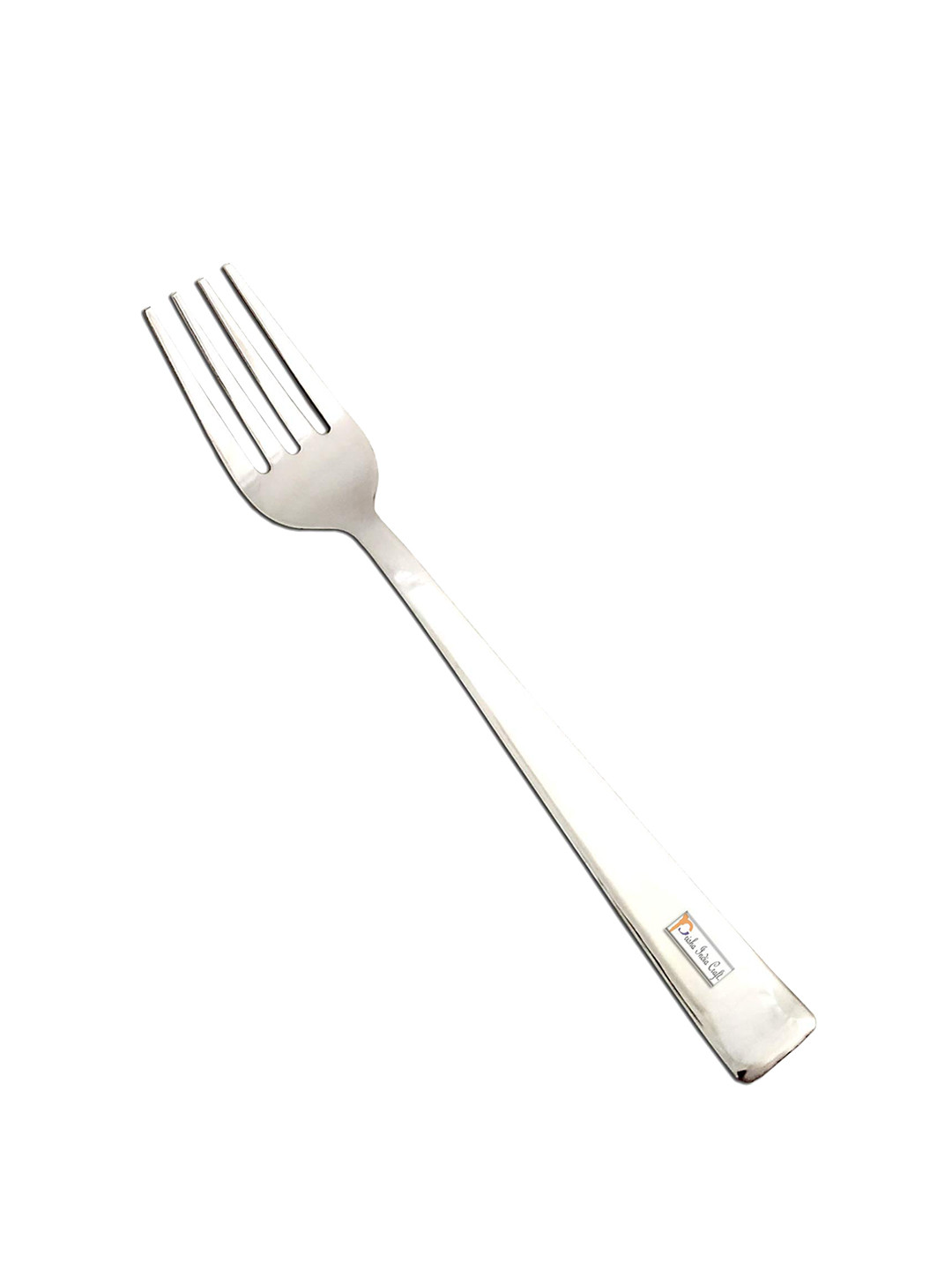 PRISHA INDIA CRAFT 12Pcs Grey Stainless Steel Cutlery Fork