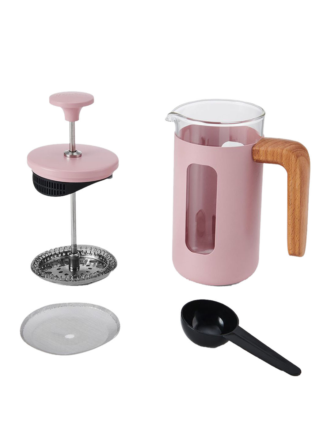 La Cafetiere Pink Pisa 3-Cup Cafetire