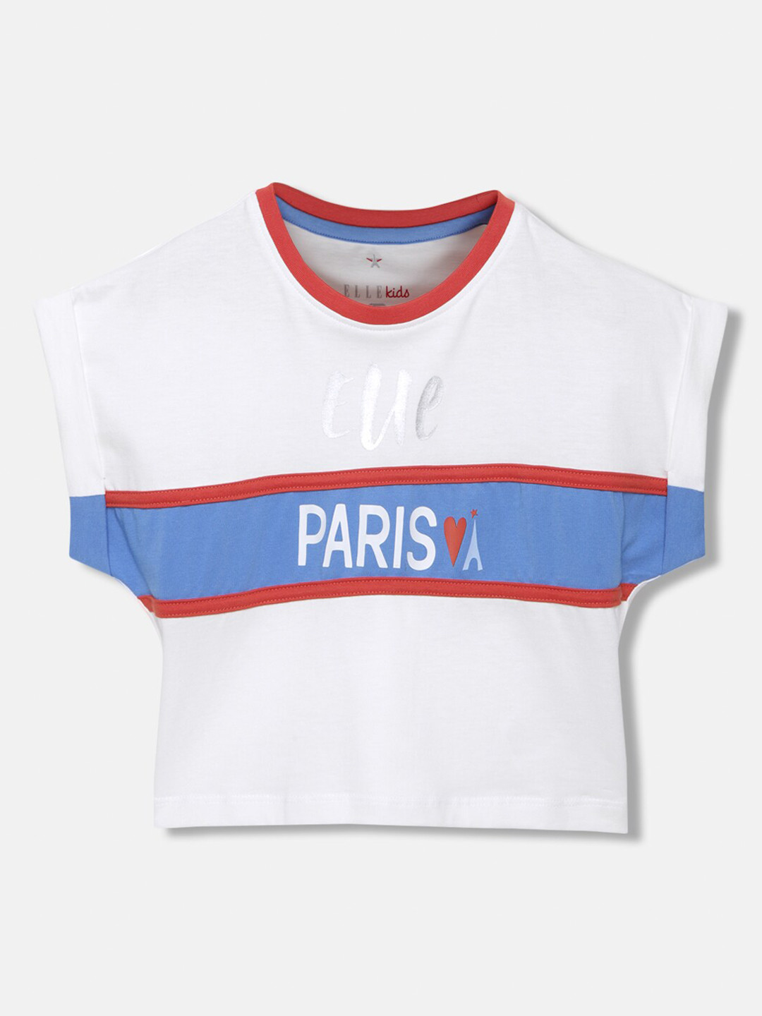 ELLE Girls Applique Boxy T-shirt