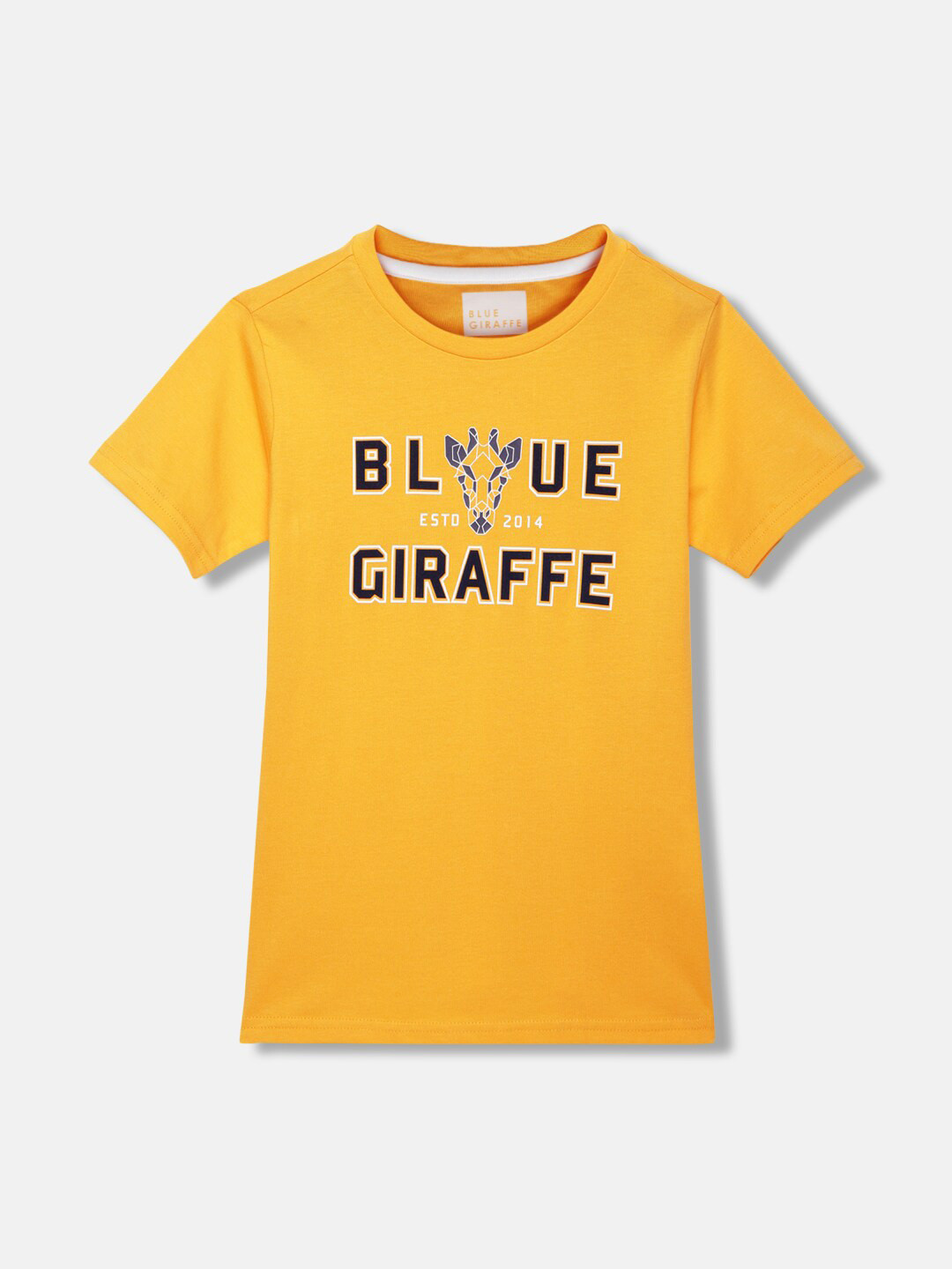 Blue Giraffe Boys Raw Edge T-shirt