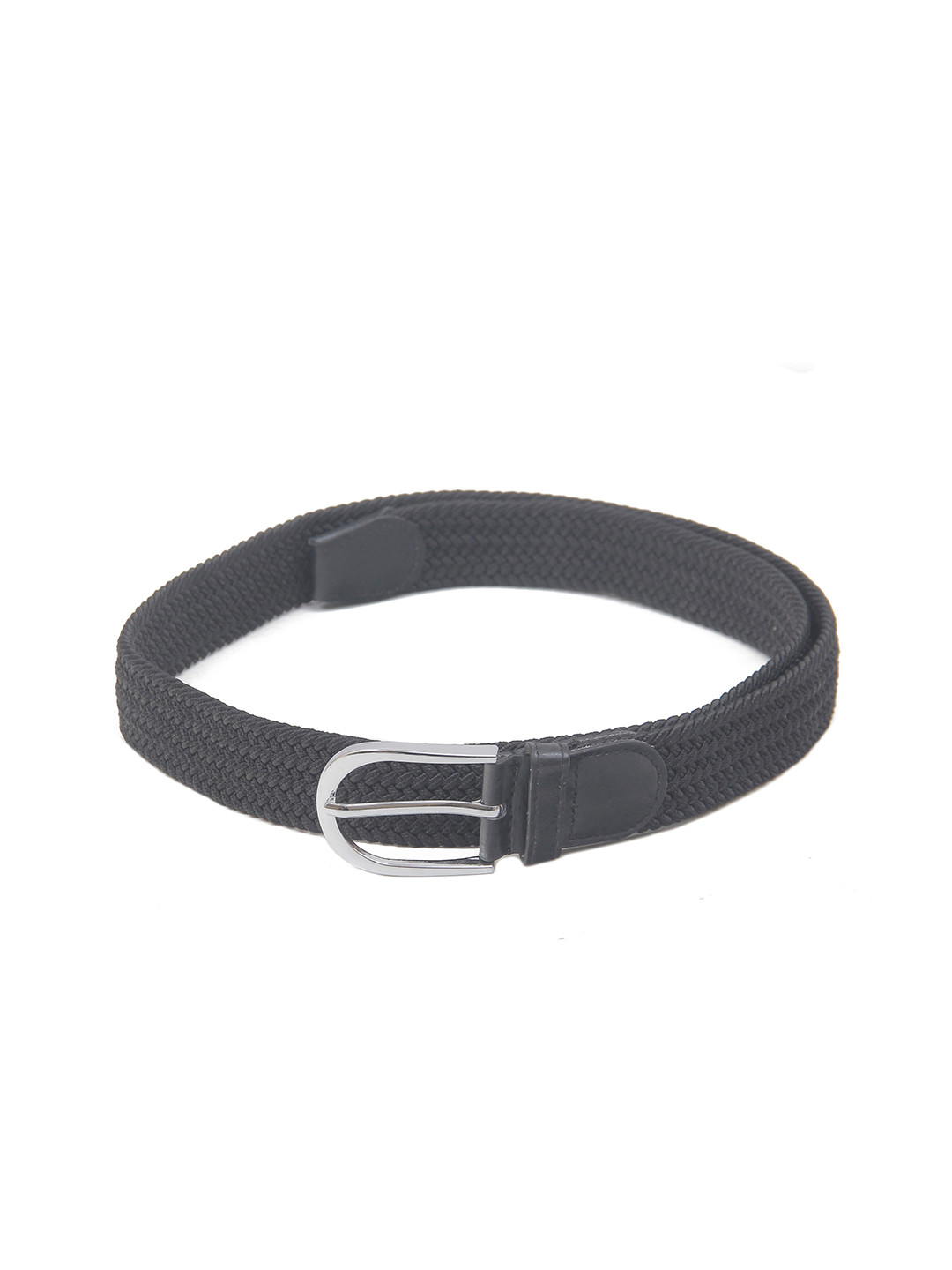 Calvadoss Men Braided Elastic Belt