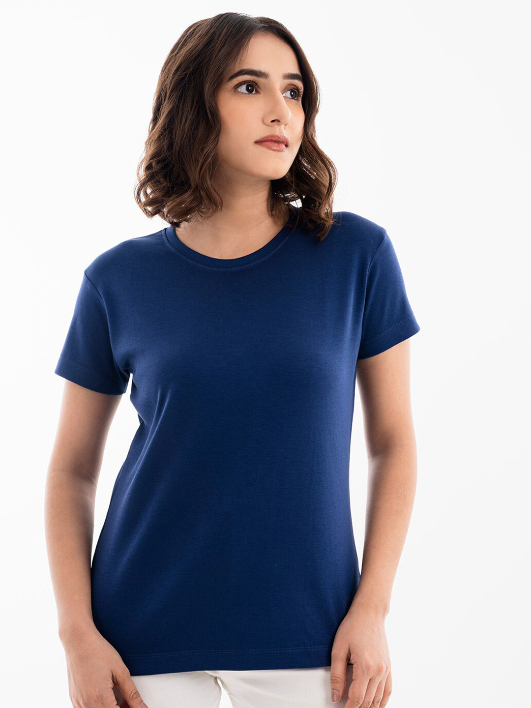 Halff Grey Premium Cotton Crew Neck T-shirt