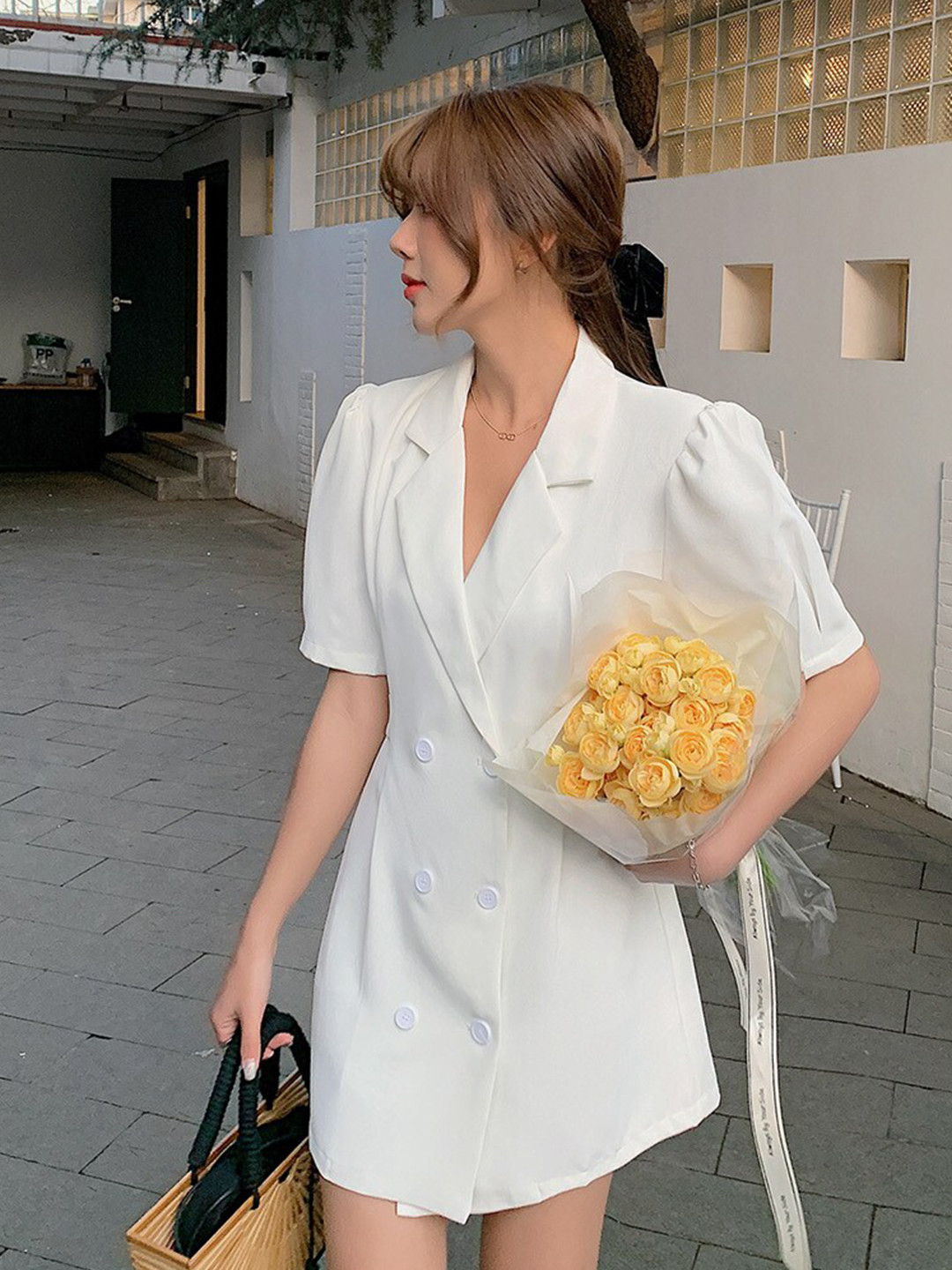 JC Mode Print A-Line Dress