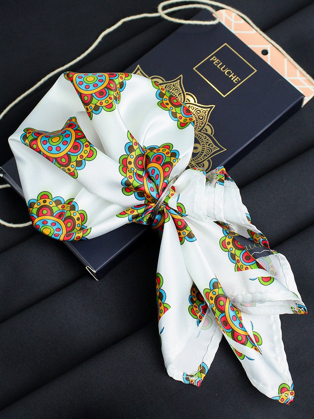 Peluche Men Royal Azure Pocket Square