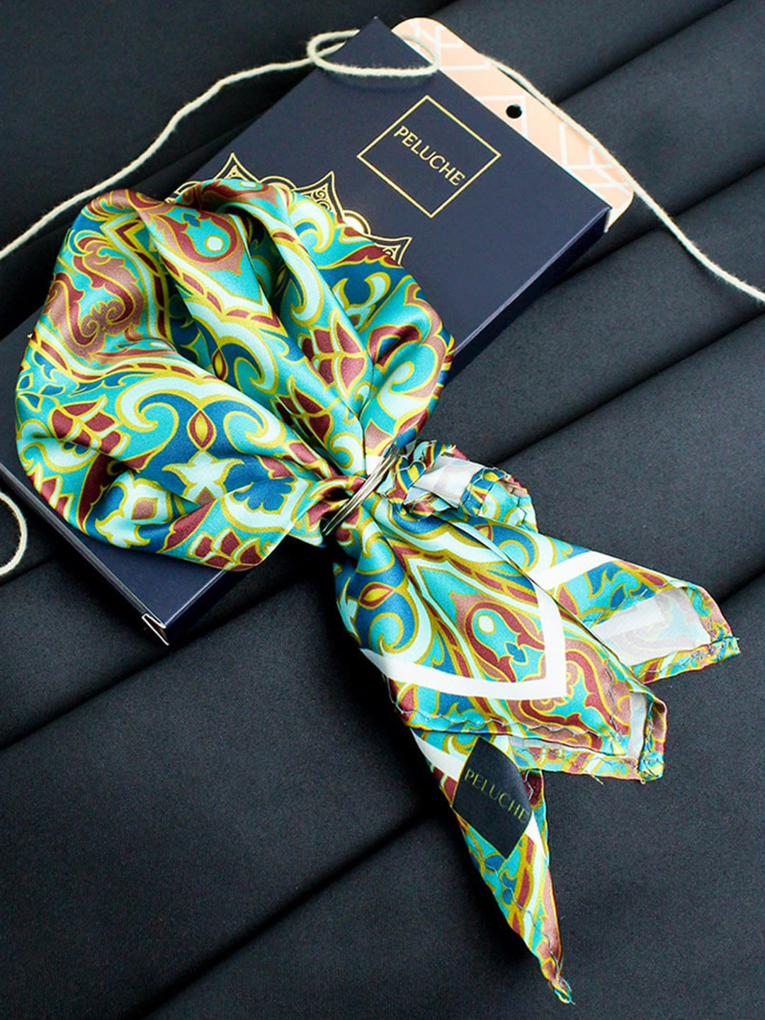 Peluche Men Luxury Loom Pocket Square