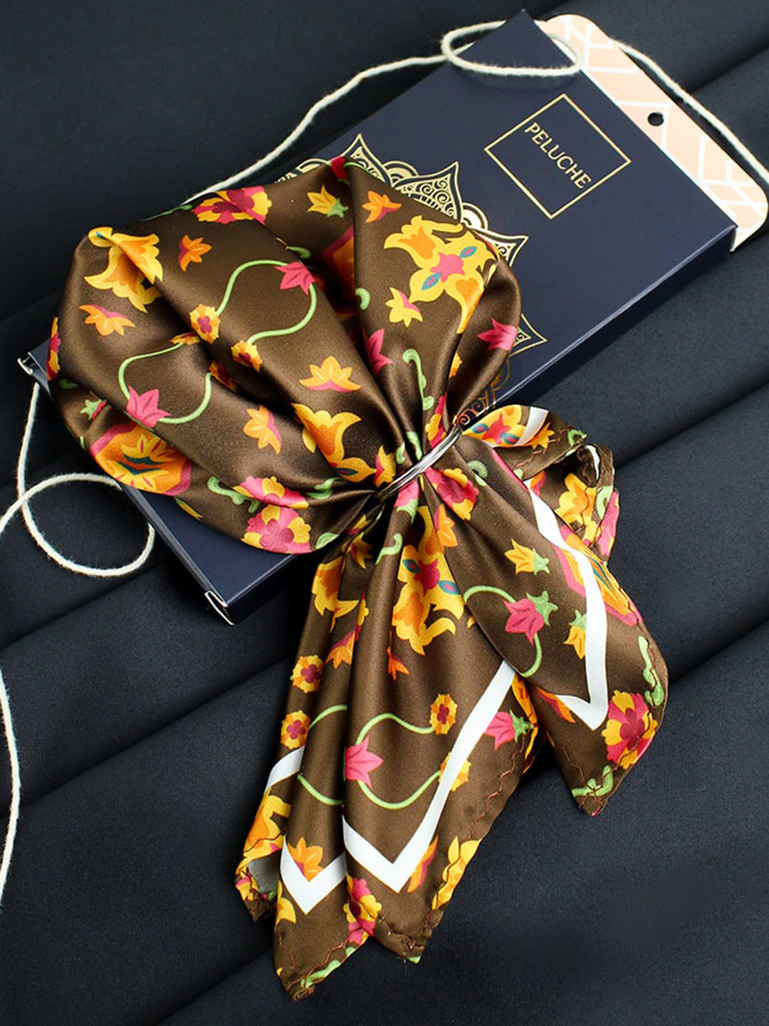 Peluche Men Eternal Blossom Pocket Square