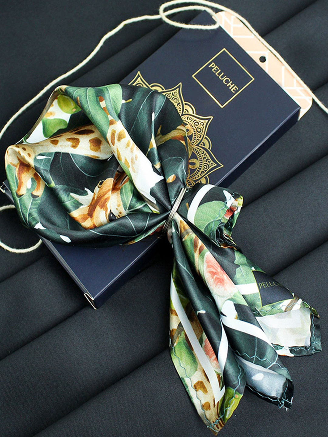 Peluche Men ZephyrZoo Pocket Square