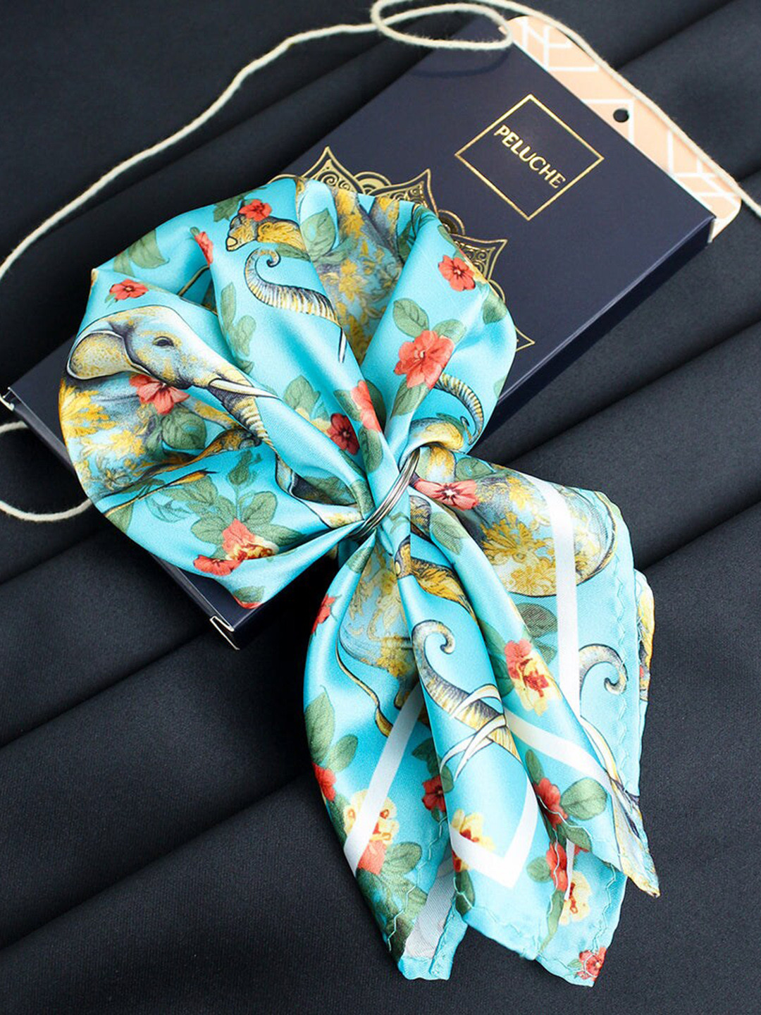 Peluche Men TuskTales Pocket Square