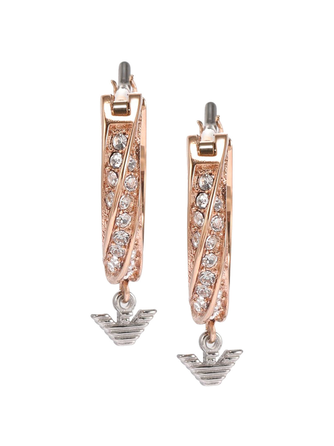 Emporio Armani Circular Hoop Earrings