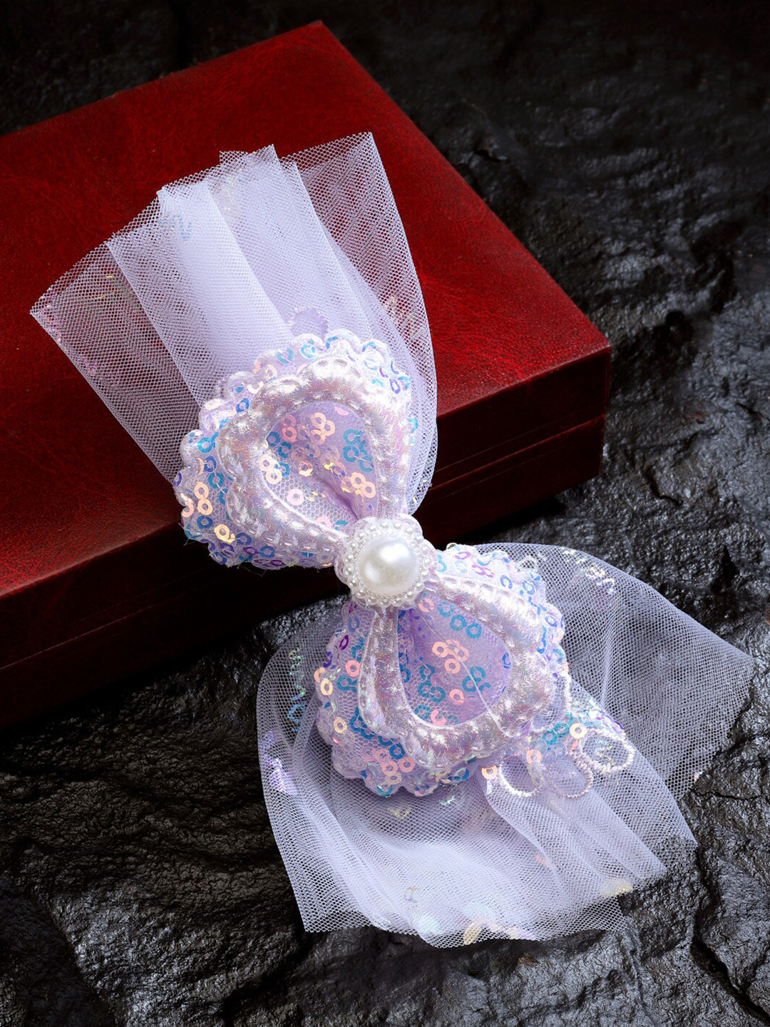 Stoln Girls Pink Bow Clip