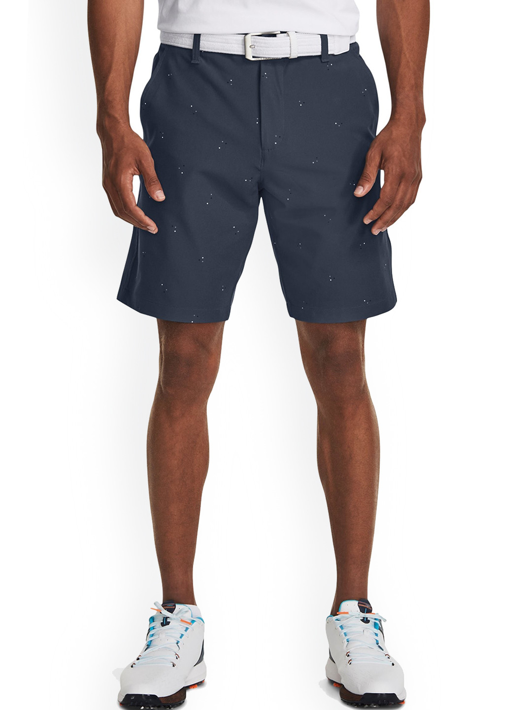 UNDER ARMOUR UA Drive Men Printed Mid-Rise Sports Shorts
