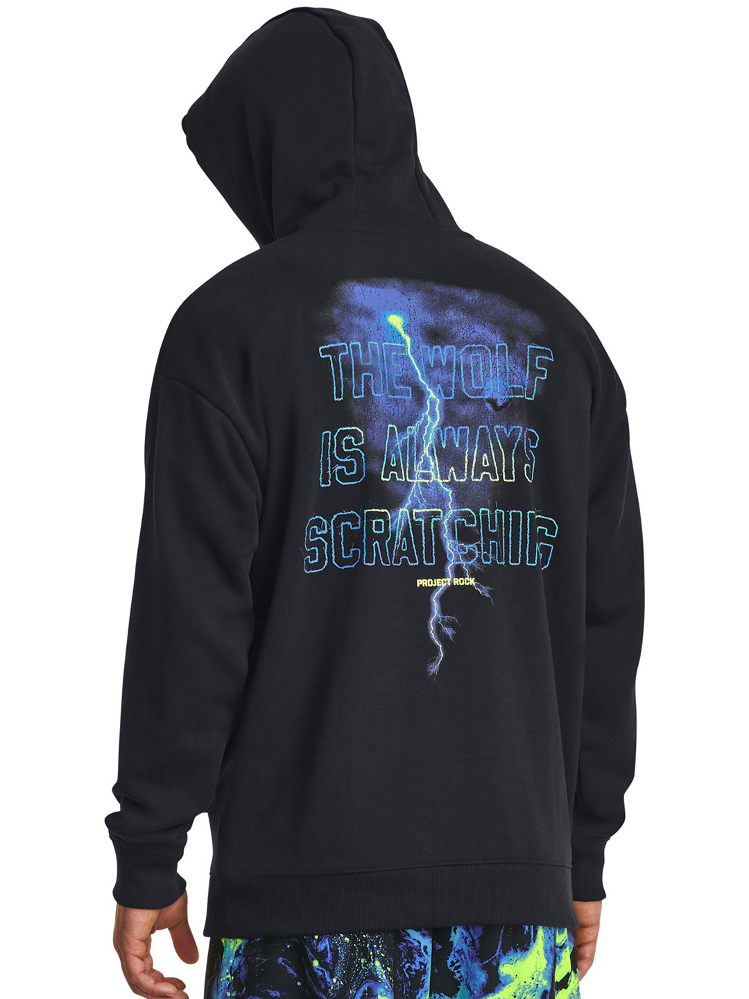 UNDER ARMOUR Project Rock Heavyweight Terry Hooded Pullover