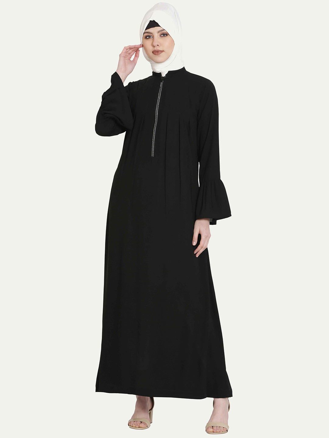 MOMIN LIBAS Long Sleeves Abaya With Scarf