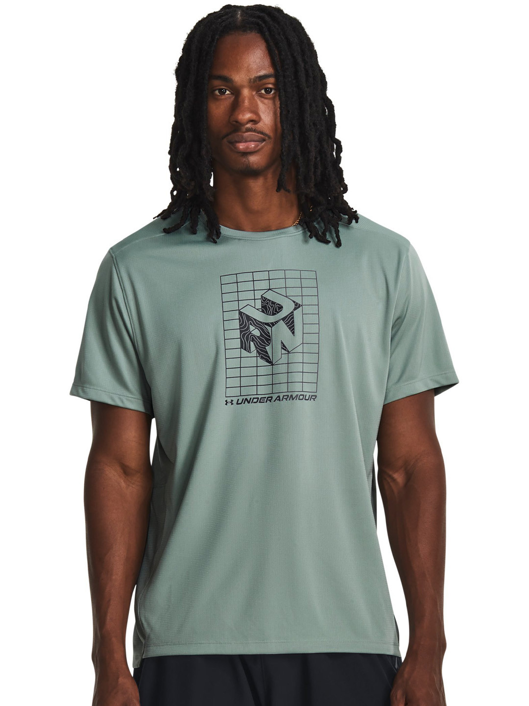 UNDER ARMOUR UA M Speed Stride Printed Slim-Fit T-Shirt