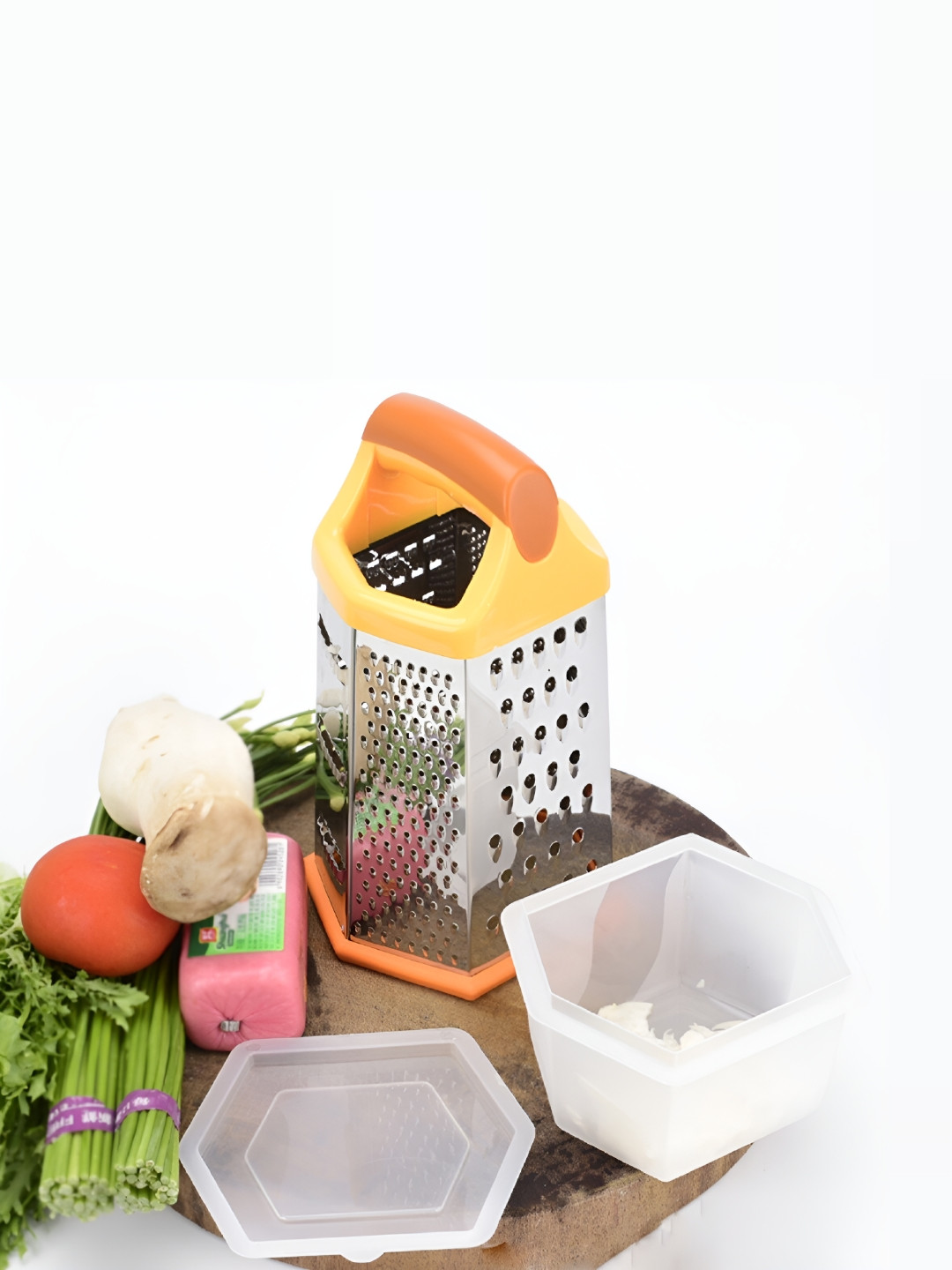 Bagonia Orange Stainless Steel Grater