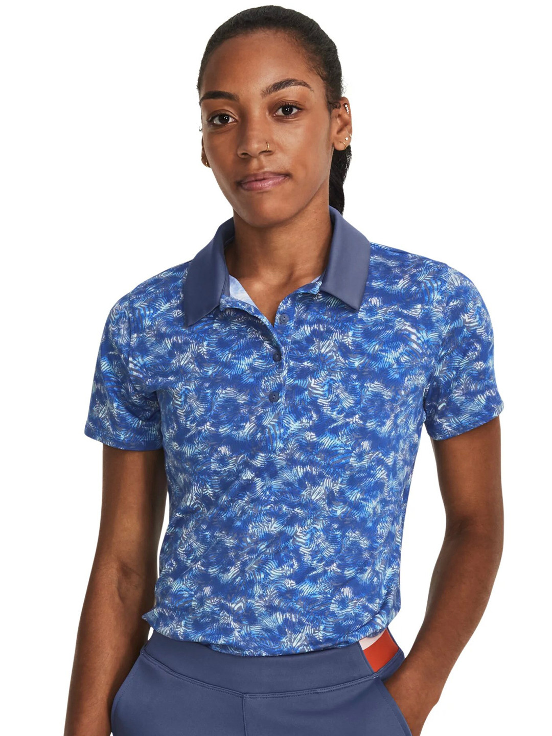 UNDER ARMOUR UA Playoff Printed Polo Collar T-Shirt